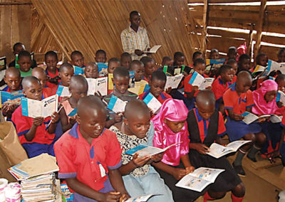 Mirembe Literacy Program - Children in the classroom